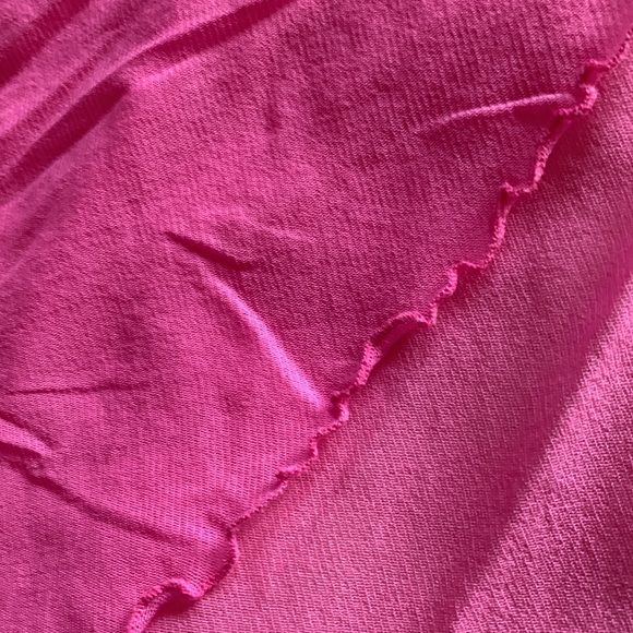 Silk&Satin pink sheer sparkling crystals open front chemise babydoll cami S - Picture 4 of 13